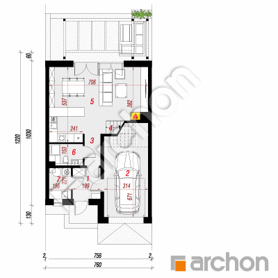 Dom w klematisach 25 (S)