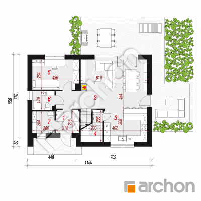Dom w malinówkach 14 (A)