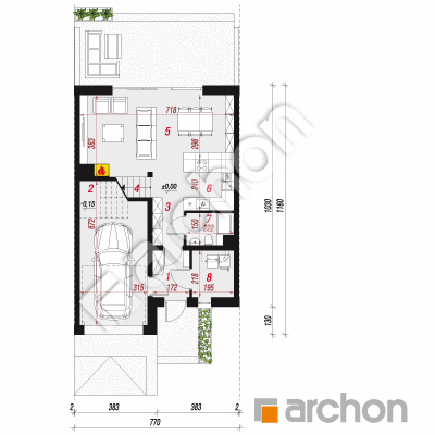 Dom w klematisach 24 (S)