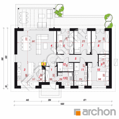 Dom w skalnicach (E) OZE