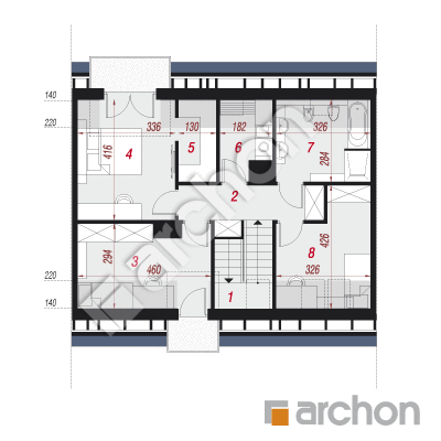 Dom w zimokwiatach (S)