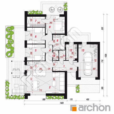 Dom w azollach 4 (GE)