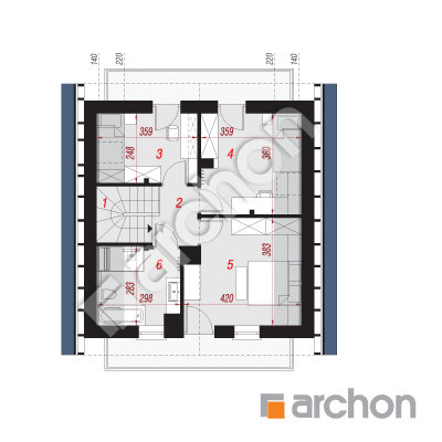 Dom w rododendronach 11