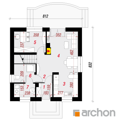 Dom w rododendronach 11