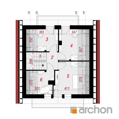 Dom w rododendronach 11