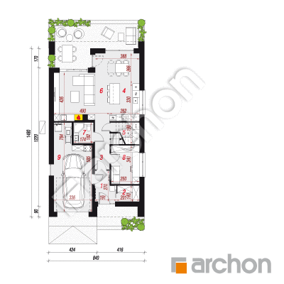 Dom w arbuzach 2 (GE) OZE