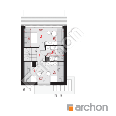 Dom w cienistkach (A)
