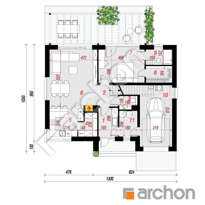 Dom w balsamowcach 16 (GE)