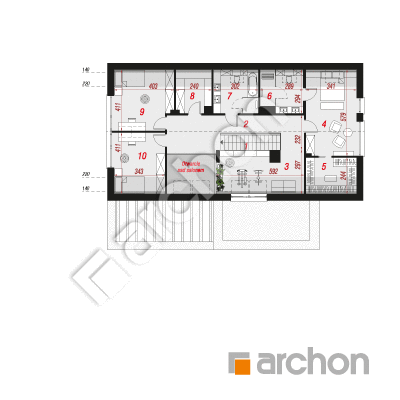 Dom w agapantach 3 (E) OZE