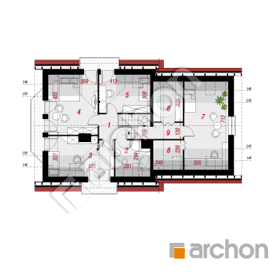 Dom w rododendronach 6 (G2P)