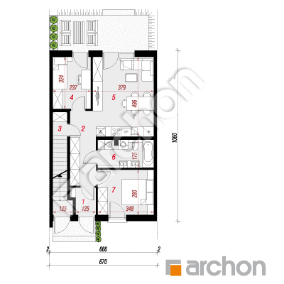 Dom w bratkach 14 (R2S)