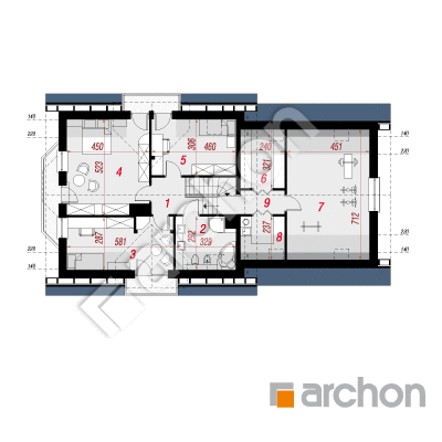 Dom w rododendronach 18 (G2T)