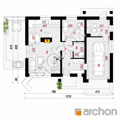 Dom w poziomkach 5 (GN)