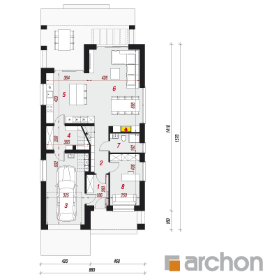 Dom w laurowiśniach