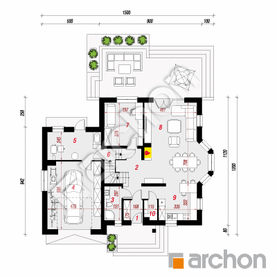 Dom w tamaryszkach 8 (P)