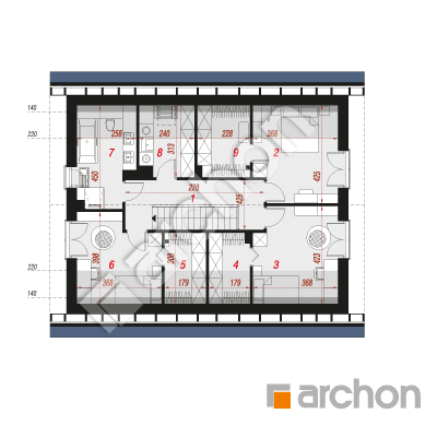 Dom w aurorach 14 (E) OZE
