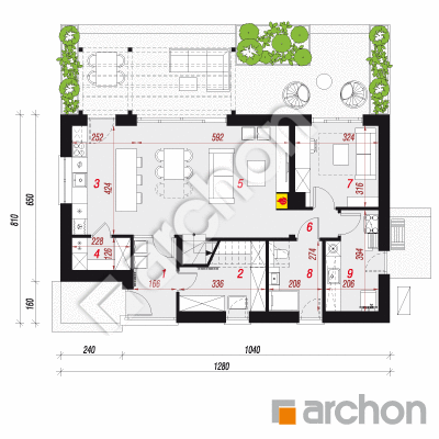 Dom w winorośli 4 (E) OZE