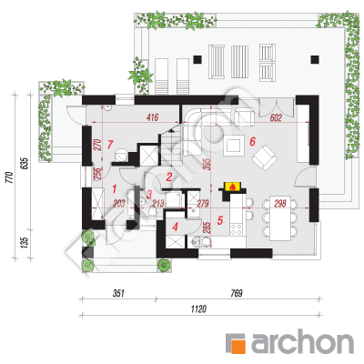 Dom w cytryńcach (W)