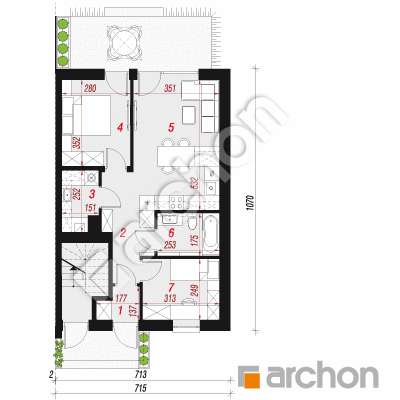 Dom w bratkach 19 (R2B)