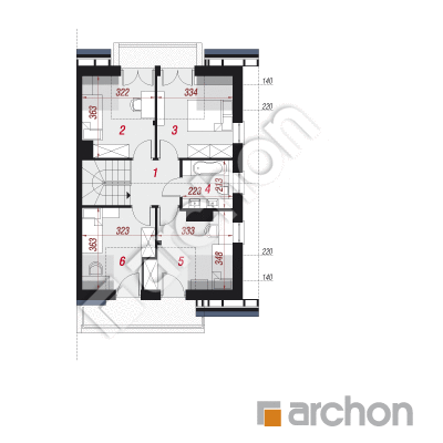 Dom w klematisach 18 (B)
