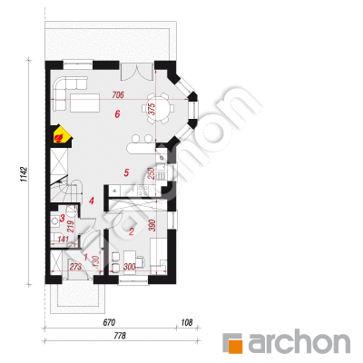 Dom w ostróżkach 2