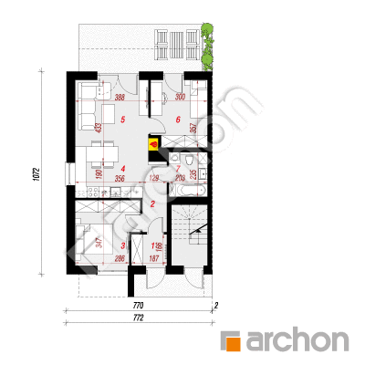 Dom przy trakcie 2 (R2B)