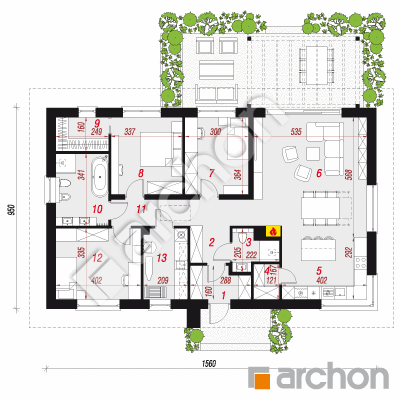 Dom w leszczynowcach 10