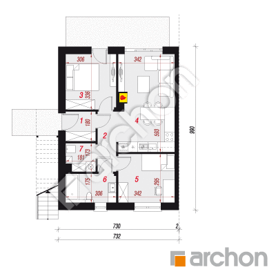 Dom w dawidiach (R2B)