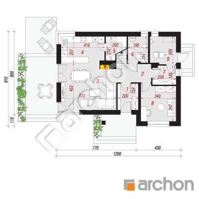 Dom w żurawkach 6 (W)