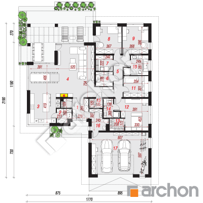 Dom w przebiśniegach 17 (G2E)
