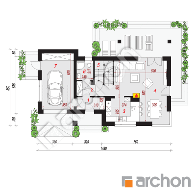 Dom w cytryńcach (P)