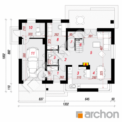 Dom w skrzydłokwiatach