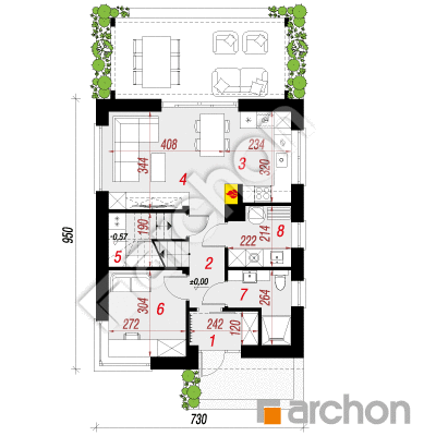 Dom w zielistkach 22