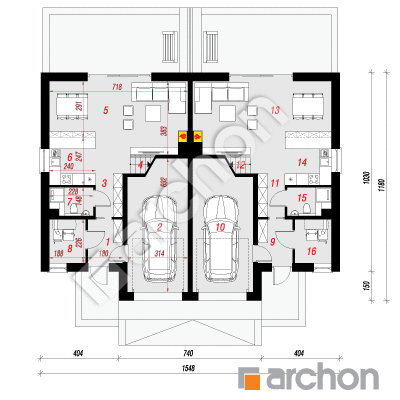 Dom w klematisach 20 (R2)