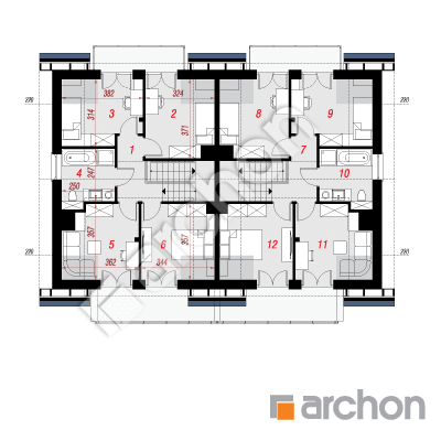 Dom w klematisach 20 (R2)