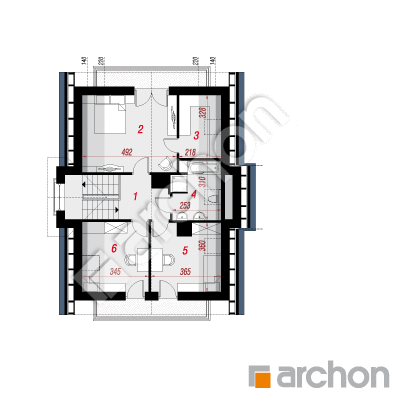 Dom w żarnowcach (N)