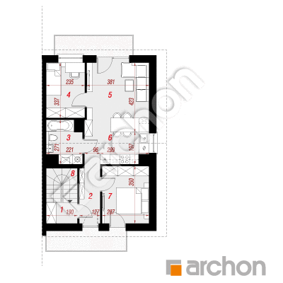 Dom w bratkach (R2B)