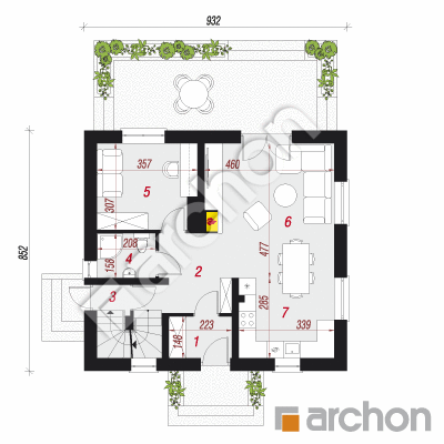 Dom w poziomkach 7 (P)