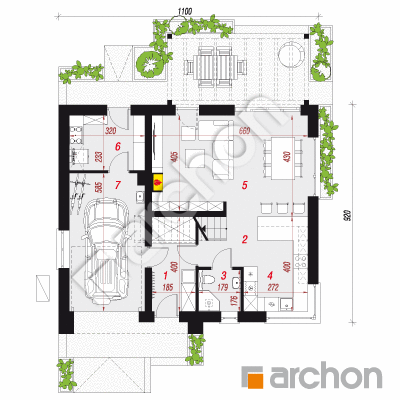 Dom w aurorach 25 (GE) OZE