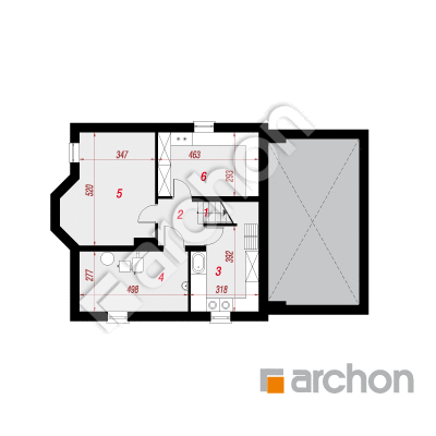 Dom w rododendronach 19 (P)