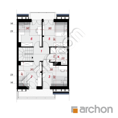 Dom w klematisach 8 (S)