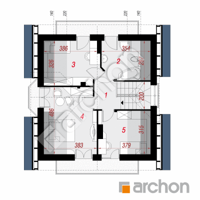 Dom w rododendronach 3