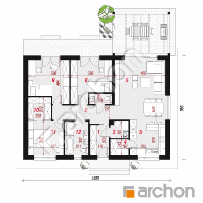 Dom w kostrzewach 9 (E)