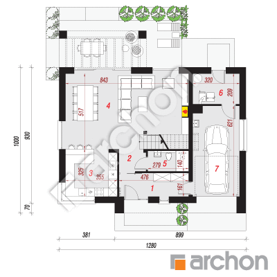 Dom w balsamowcach (A)