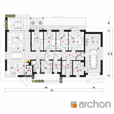 Dom w kłosówkach (G)