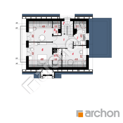 Dom w mandarynkach (G)