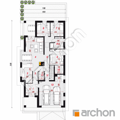 Dom w modrzewnicy (G2P)