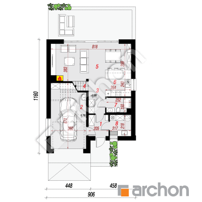 Dom w klematisach 34