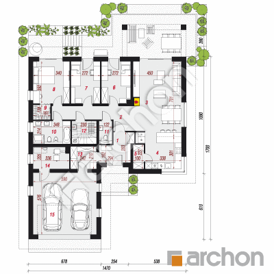 Dom w żonkilach (G2)