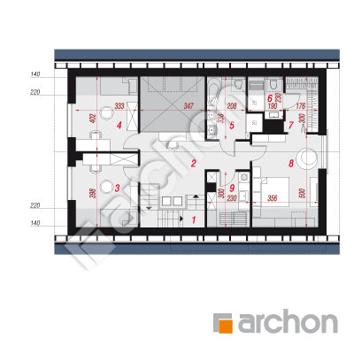 Dom pod szczęślinem